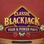 Classic Blackjack Pair & Poker Pays VIP